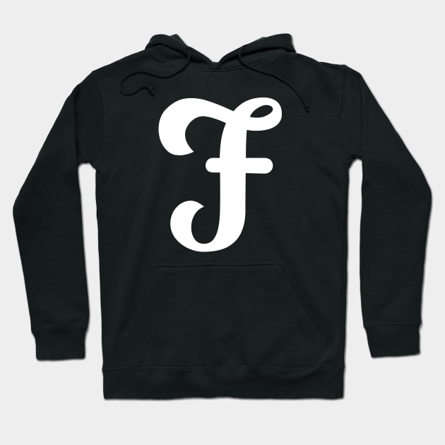 Letter F Hoodie by Xtian Dela ✅